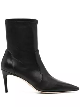 Stuart Weitzman ботильоны-носки Stuart 85, черный