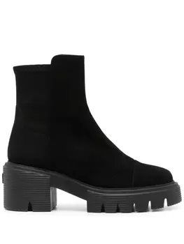 Stuart Weitzman ботинки 5050, черный