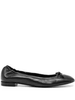 Stuart Weitzman кожаные балетки, черный