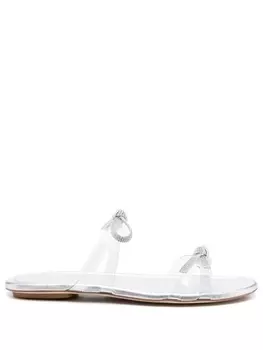 Stuart Weitzman шлепанцы SW Bow, белый