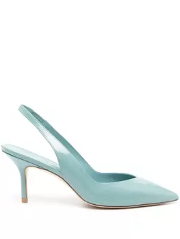 Stuart Weitzman туфли Eva 75, синий