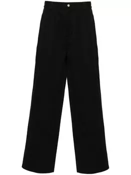 Stussy прямые брюки, черный