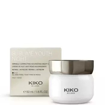 Sublime Молодежный ночной крем 50мл Kiko Milano