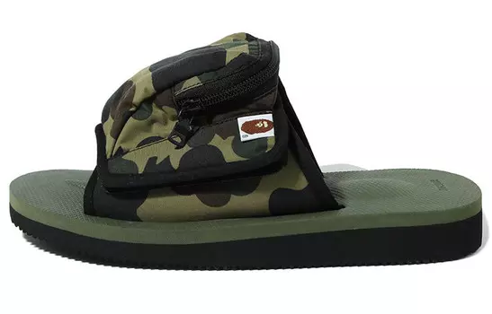 Suicoke Dao 1st Camo Оливковый A Bathing Ape