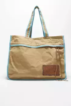 Сумка Acne Studios, Beige/blue