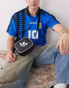Сумка Adicolor Classic Diamond черного цвета adidas Originals