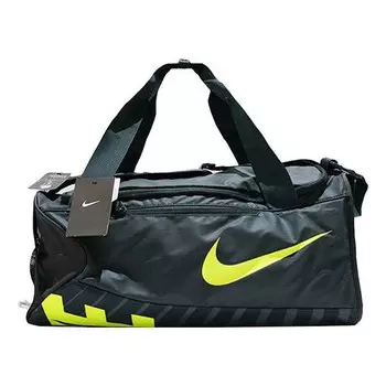 Сумка alpha adapt crossbody duffel 'seaweed black volt' Nike, мультиколор