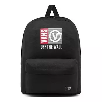 Сумка ap redbox circle backpack 'black red grey' Vans, черный