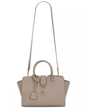 Сумка Baby Downtown YSL Cabas Saint Laurent, цвет Greyish Brown