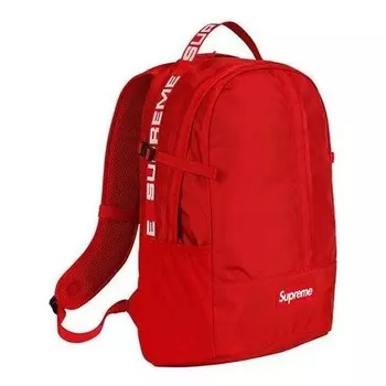 Сумка backpack 'red white' Supreme, красный