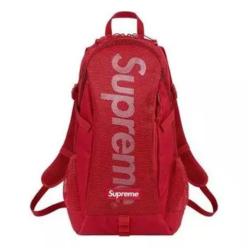 Сумка backpack 'red white' Supreme, красный