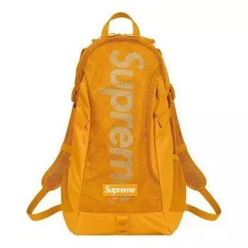 Сумка backpack 'yellow white' Supreme, желтый