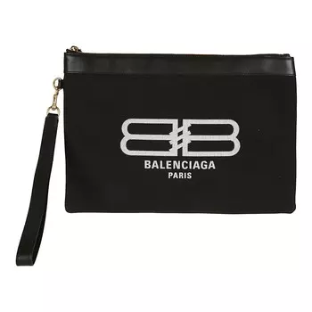 Сумка Balenciaga Jumbo Flat Pouch, черный