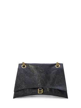 Сумка Balenciaga Large Crush, черный