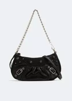 Сумка BALENCIAGA Le Cagole mini chain bag, черный