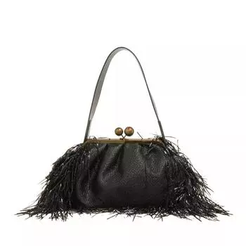 Сумка belford Weekend Max Mara, черный