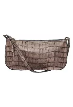 Сумка Bolsa с принтом, коричневый