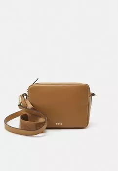 Сумка BOSS ALYCE CROSSBODY, цвет camel