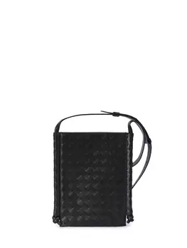Сумка Bottega Veneta Flat Loop, черный