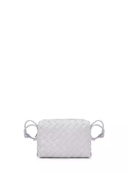 Сумка Bottega Veneta Mini Loop Camera, фиолетовый