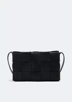 Сумка Bottega Veneta Small Cassette, черный