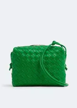 Сумка Bottega Veneta Small Loop, зеленый