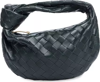 Сумка Bottega Veneta The Mini Jodie Bag Inkwell/Gold, зеленый
