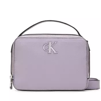 Сумка Calvin Klein Jeans MinimalMonogram Camera, фиолетовый