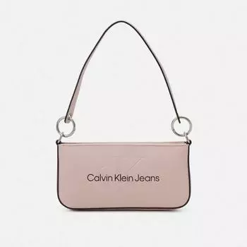Сумка Calvin Klein Jeans Sculpted Shoulder Pouch Mono, светло-розовый