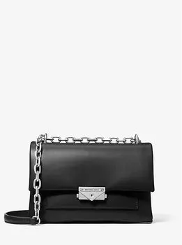 Сумка Cece среднего размера через плечо Michael Kors, черный