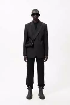 Сумка через через плечо ZARA, черный