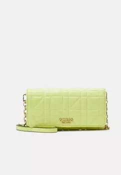 Сумка через плечо Assia Crossbody Flap Organizer Guess, зеленый