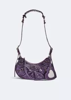 Сумка через плечо Balenciaga Le Cagole XS, фиолетовый