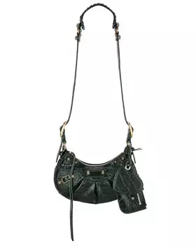 Сумка через плечо Balenciaga Xs Le Cagole, цвет Forest Green