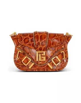 Сумка через плечо Balmain, коричневый