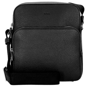 Сумка через плечо BOSS Crosstown Leder 26 cm, черный