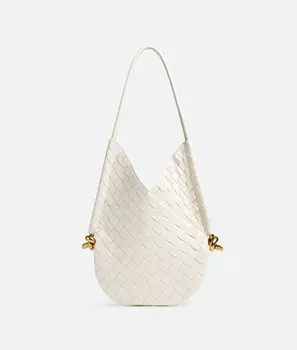 Сумка через плечо Bottega Veneta, белый
