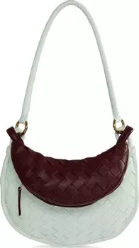 Сумка через плечо Bottega Veneta Small Gemelli 'Glacier/Barolo', разноцветный