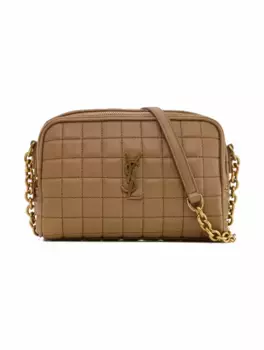 Сумка через плечо Cassandre Matelass Carr Saint Laurent, бежевый