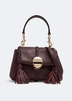 Сумка через плечо Chlo Penelope Mini Soft, бордовый