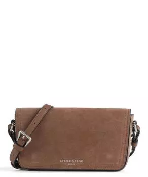 Сумка через плечо Chudy Hydro Suede S из матовой яловой кожи Liebeskind, коричневый