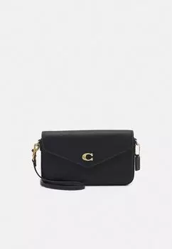 Сумка через плечо Coach, черный