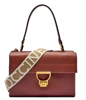 Сумка через плечо Coccinelle, цвет cognac