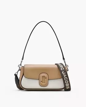 Сумка через плечо Colorblock Large Clover Marc Jacobs, цвет Camel Multi
