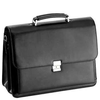 Сумка через плечо D&N Basic Line PU Aktentasche 40 cm, черный