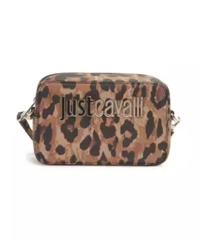 Сумка через плечо для женщин Just Cavalli, коричневый