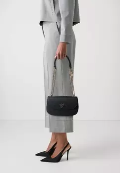 Сумка через плечо ECO ERICA FLAP Guess, темно-серый