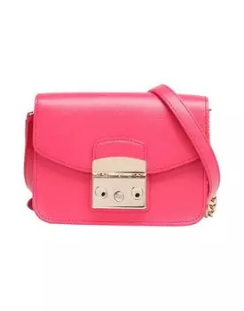 Сумка через плечо FURLA, фуксия