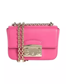Сумка через плечо Furla, фуксия