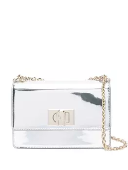 Сумка через плечо Furla mini 1927, серебряный